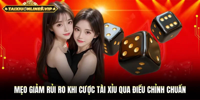 Mẹo giảm rủi ro khi cược tài xỉu với những điều chỉnh chính xác
