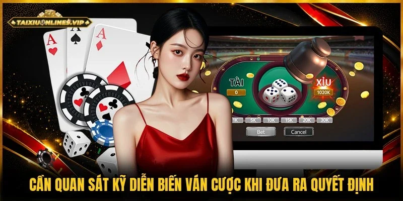 Quan sát kỹ trước khi vào lệnh giúp hạn chế nhiều sai sót