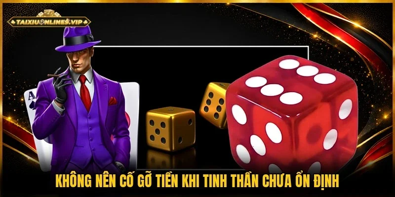 Hạn chế gỡ gạc nếu bản thân cạn năng lượng